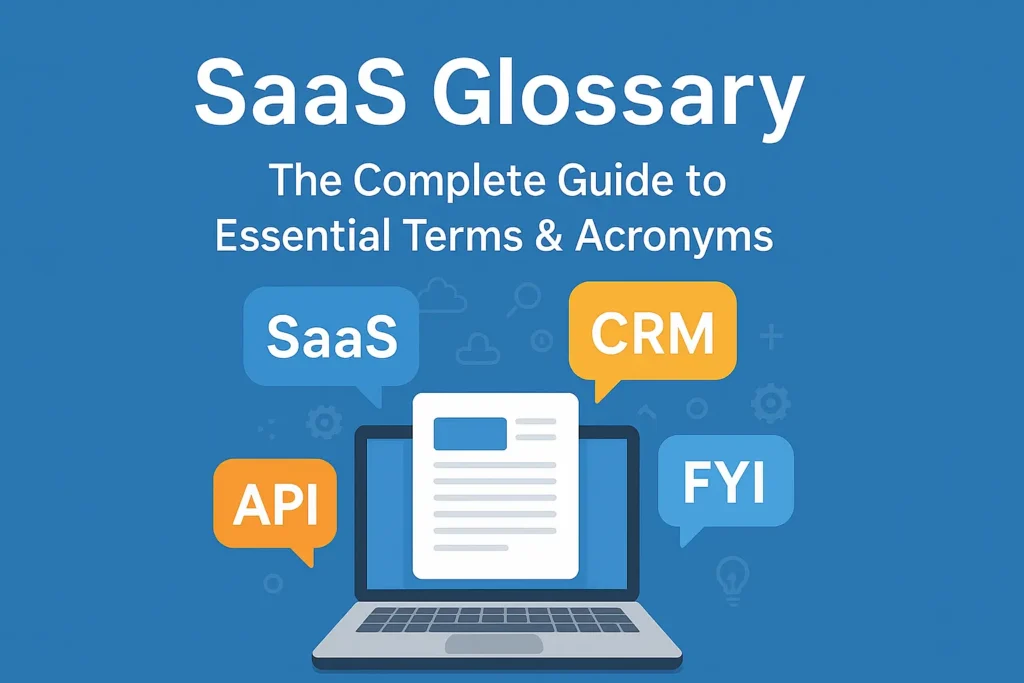 SaaS Acronyms Explained 2025 Edition